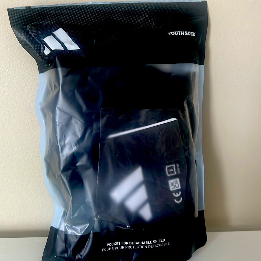TWO PACKS Adidas Youth Soccer Sock Guards